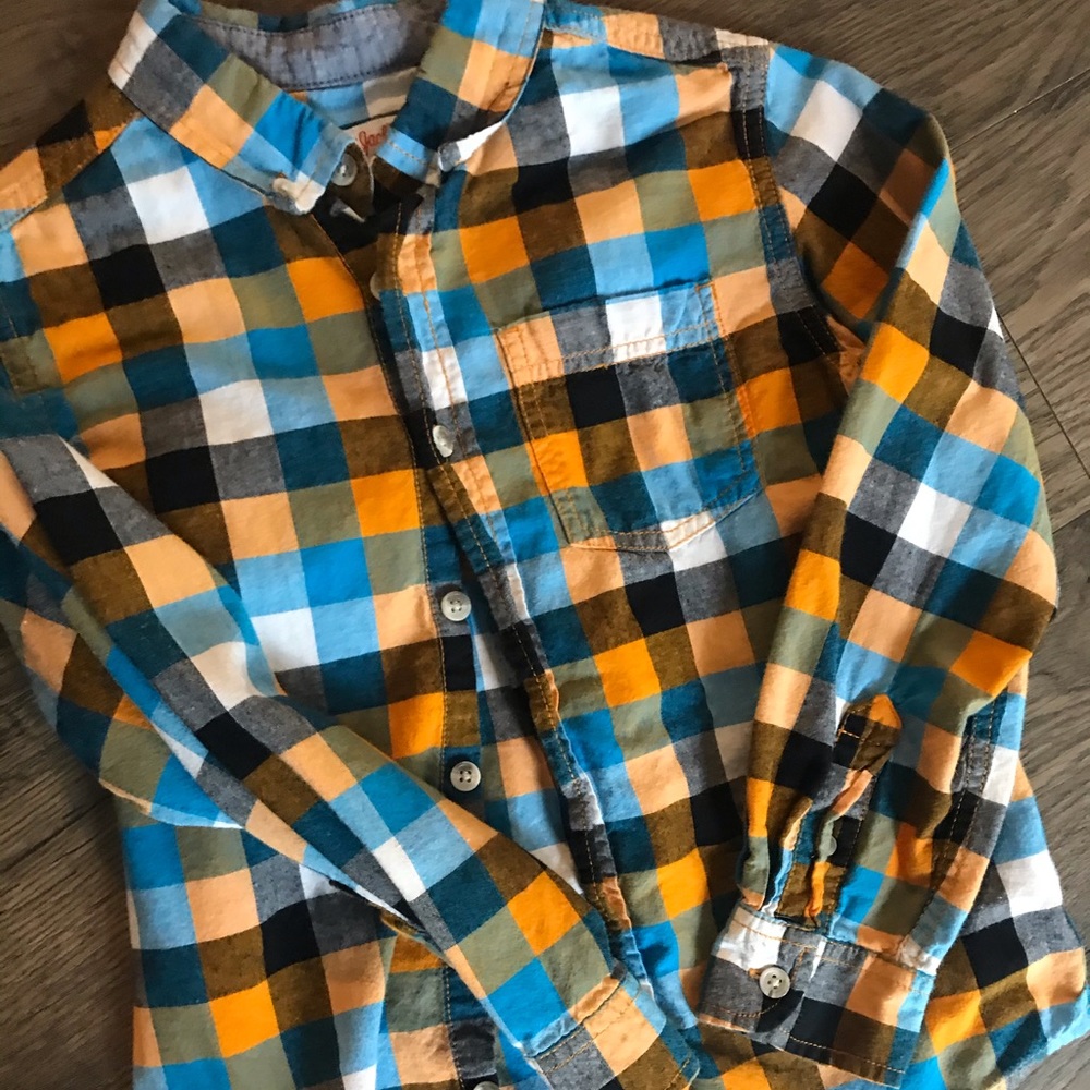 Boys Button Up Flannel